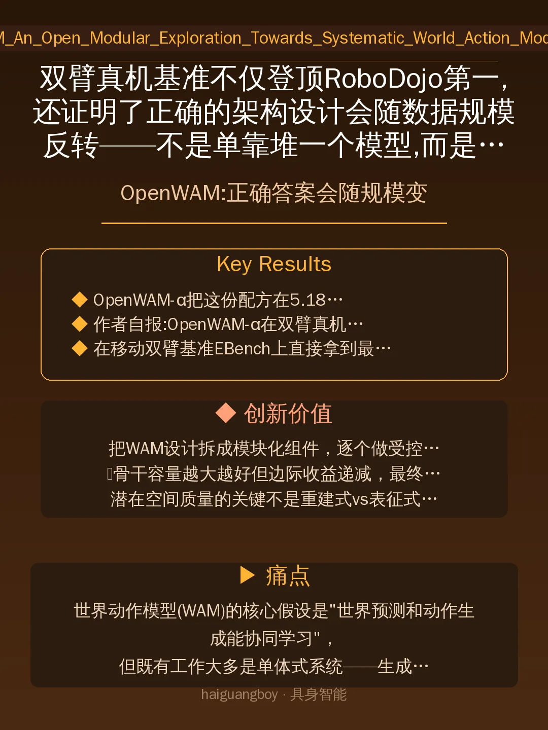OpenWAM:正确答案会随规模变